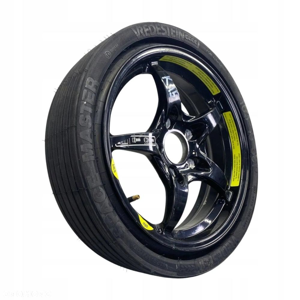 KOŁO DOJAZDOWE MERCEDES C-KLASA W203 W202 CLK W208 5X112 15H2 ET12 - 5