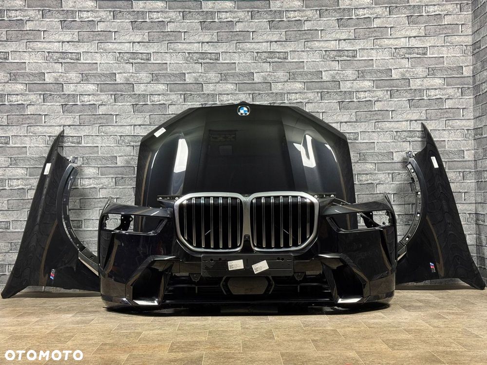 KOMPLETNY PRZÓD BMW X7 G07 LCI MASKA ZDERZAK BŁOTNIKI PAS PRZEDNI 475 - 1