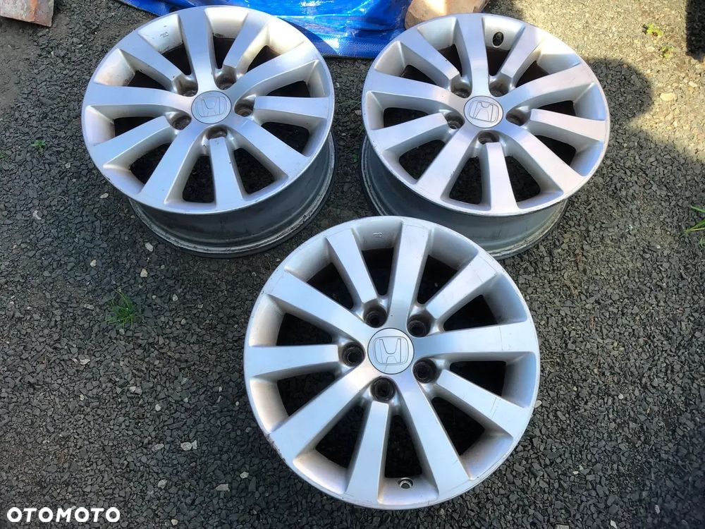 FELGI ALUMINIOWE 5X114,3 R16 HONDA CIVIC VII POSIADAM 3 SZT - 1