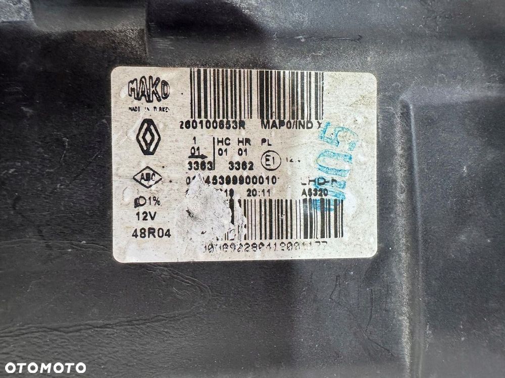 RENAULT CLIO IV 4 LIFT LAMPA PRZÓD PRZEDNIA PRAWA EUROPA ORYGINAŁ - 4