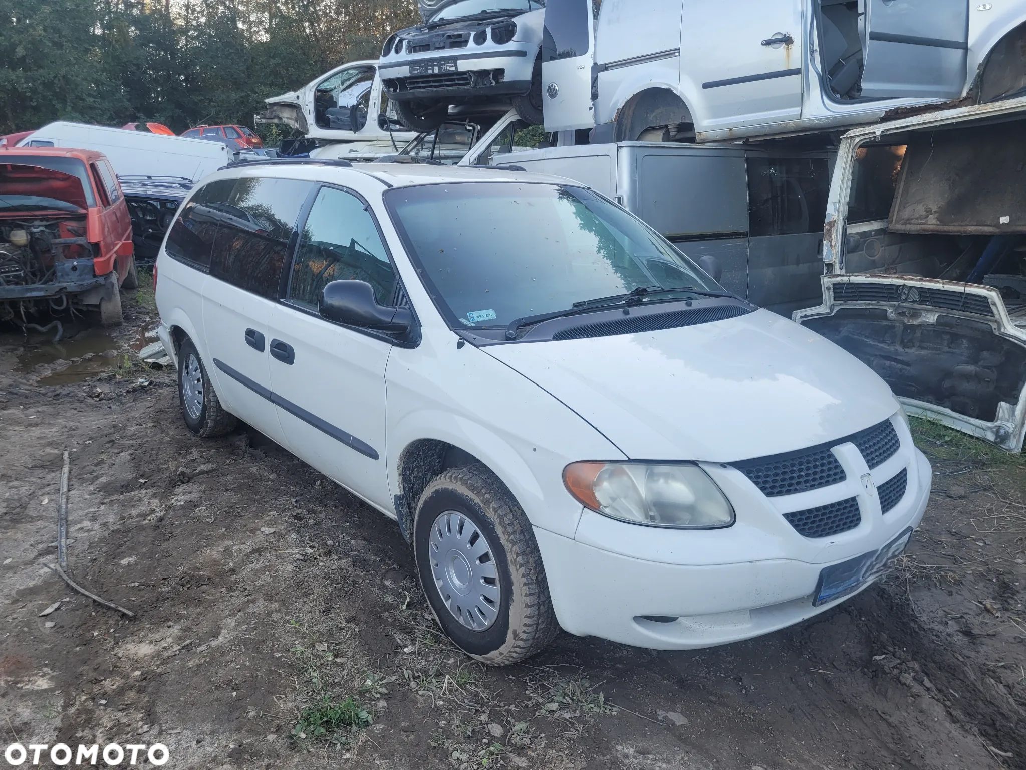 DODGE GRAND CARAVAN IV fotel fotele kanapa deska kokpit podsufitka boczek boczki klamka podłokietnik licznik - 1