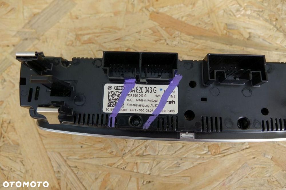 PANEL KLIMATYZACJI NAWIEWU KLIMATRONIK CLIMATRONIC AUDI Q3 2020  83A907043G - 4