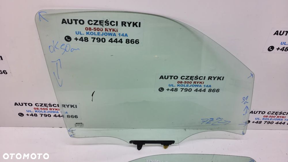 Nissan Navara Szyba Boczna Drzwi Przód - 3