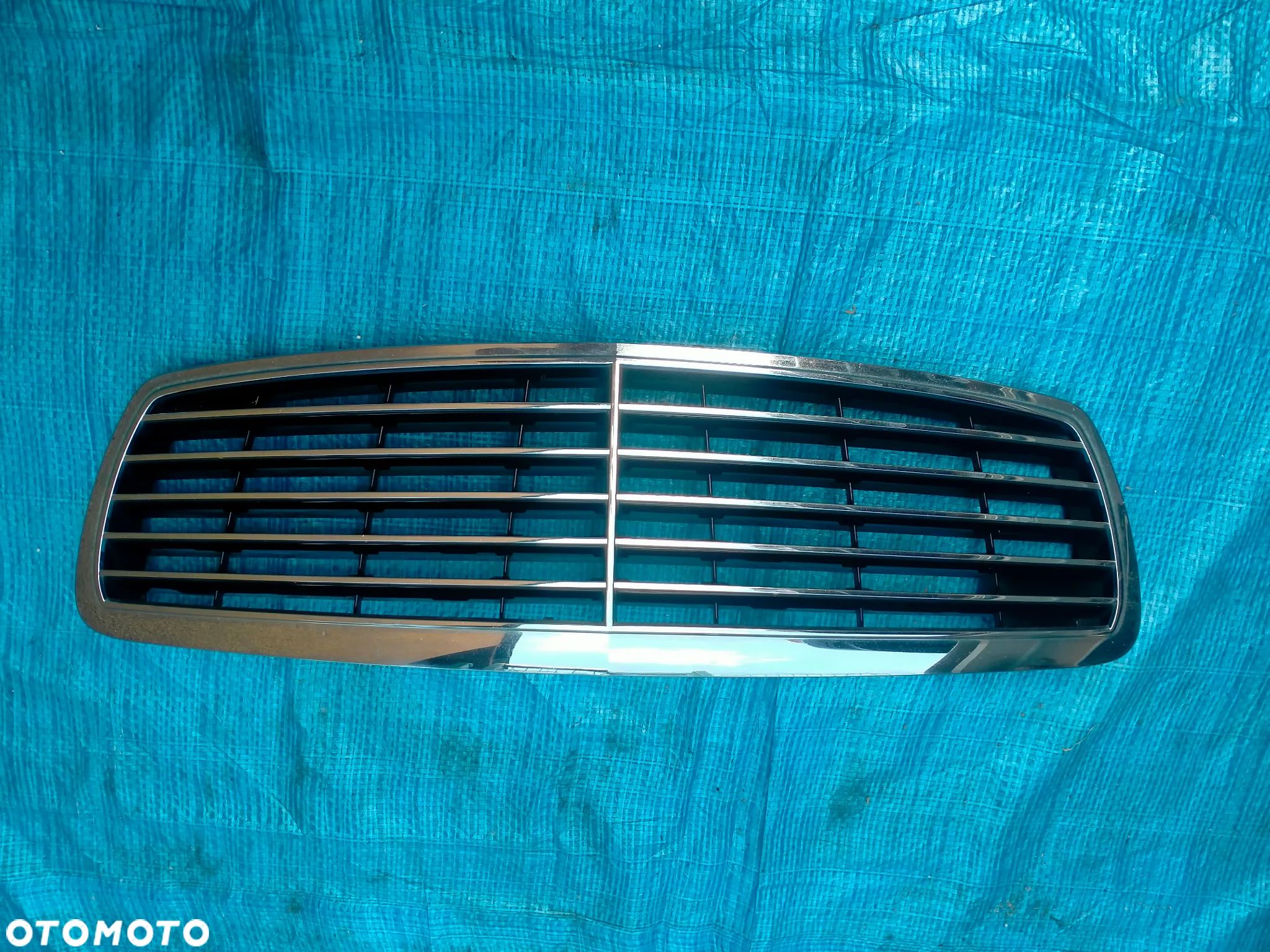 MERCEDES E klase W211 AVANTGARDE / GRIL / ATRAPA PRZEDNIA / CHROM ŁADNY / ORYGINAŁ - 1