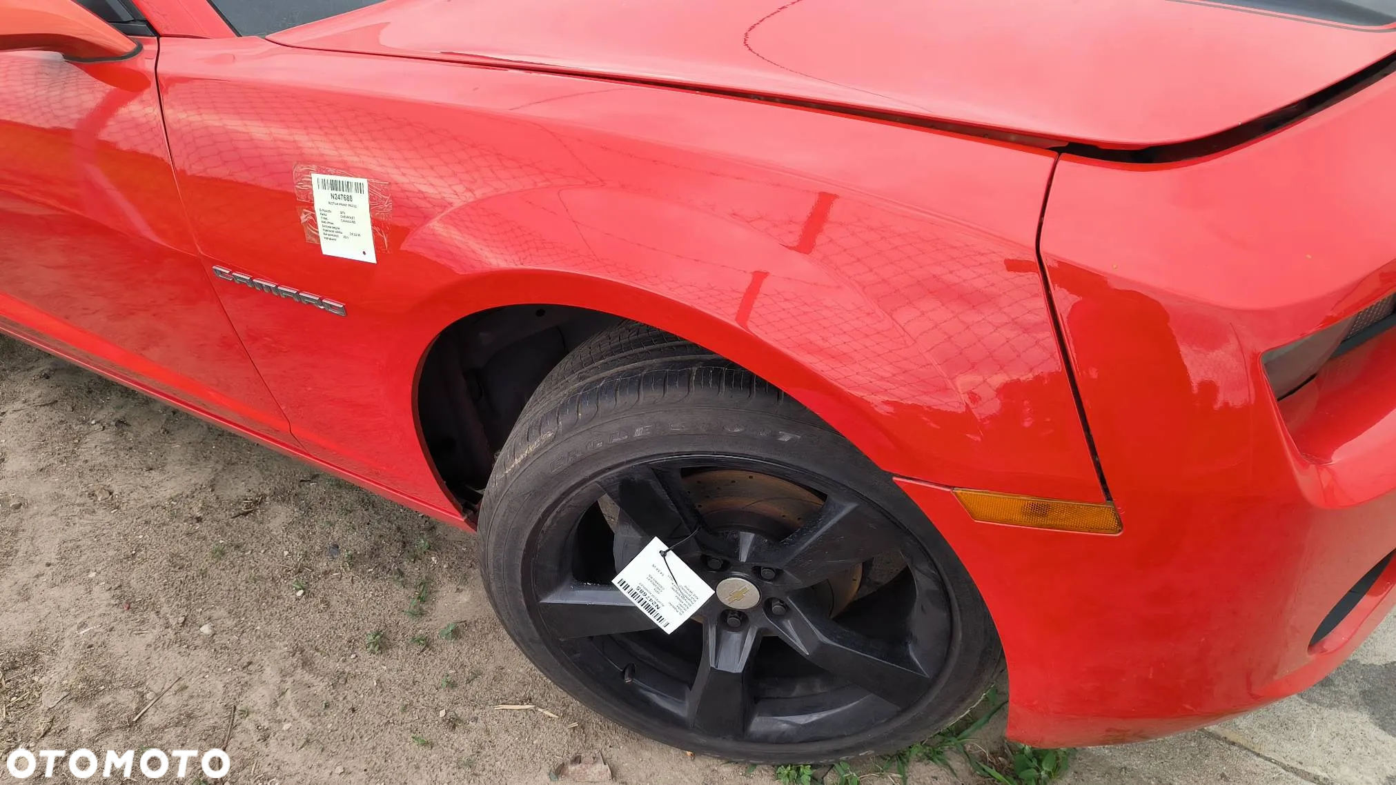 Błotnik przedni prawy/lewy Chevrolet Camaro Coupe RS 3.6 V6 2011 - 3