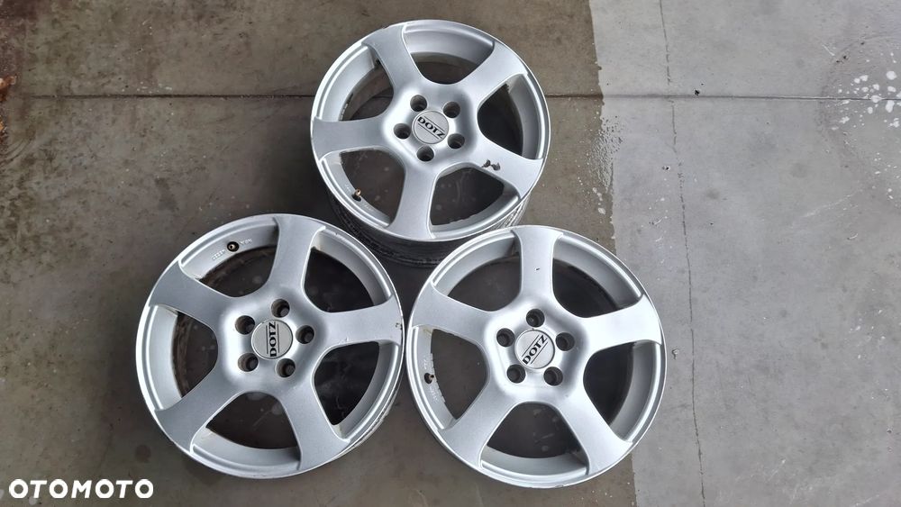 3szt Felgi Aluminiowe Dotz Imola 15" 5x112 ET48 6,5J KBA45337 VW Audi Skoda Seat Montaż Wysyłka 8A - 9