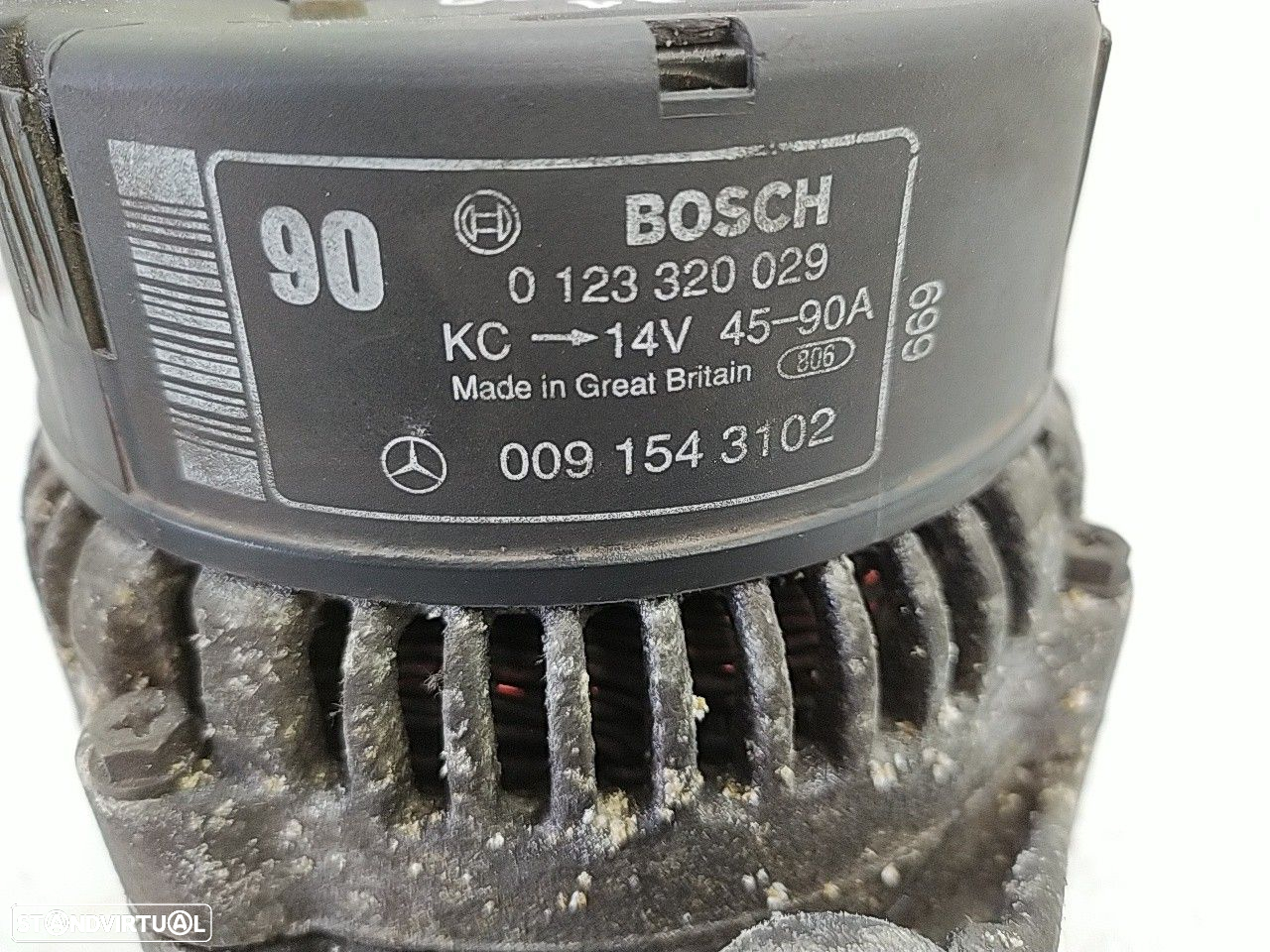 Alternador Mercedes-Benz Vito Caixa (638) - 5