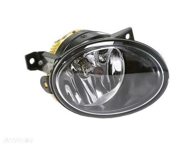 Proiector ceata Vw Amarok (N817) 01.2012-, Vw Crafter (2e) 12.2013-04.2017, Caddy, 11.2020-, Mercedes Sprinter W906, 2006-2018, patea Dreapta, tip bec Hb4, pentru modele cu lumina viraje, TYC, 19E783019B - 1
