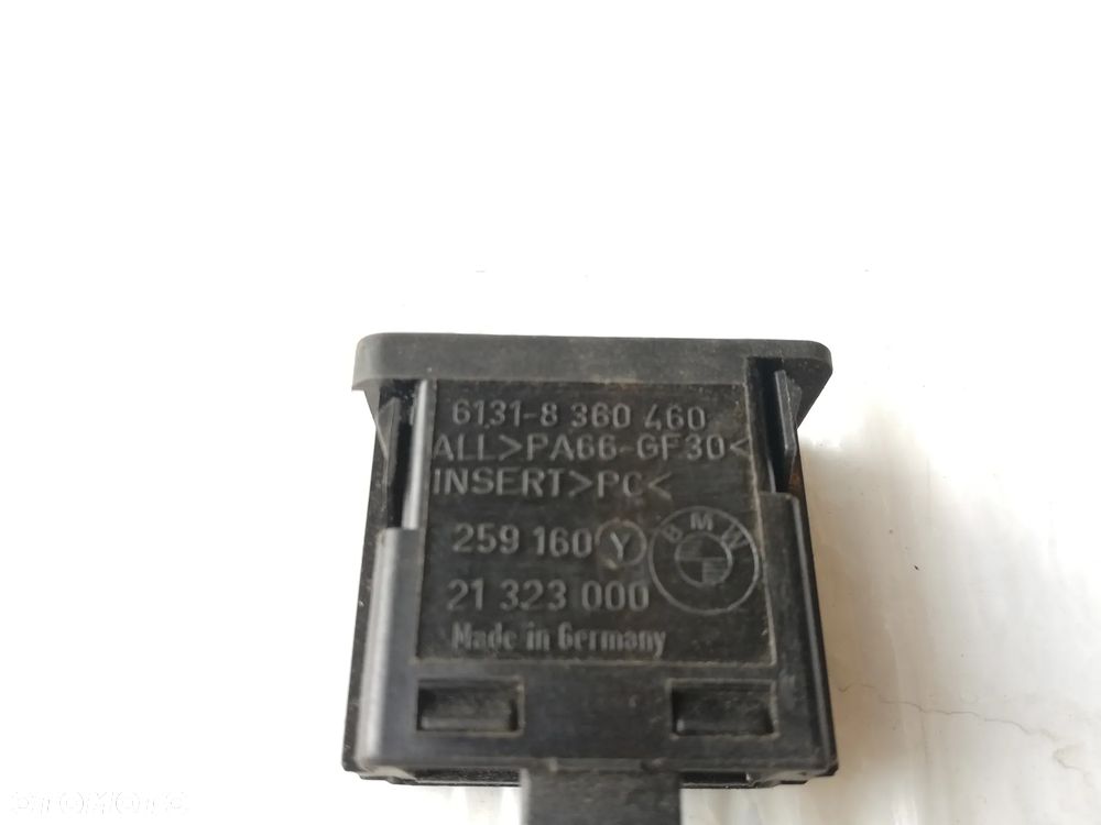 PRZEŁĄCZNIK REGULACJI ŚWIATEŁ BMW 5 E39 61318360460 - 3