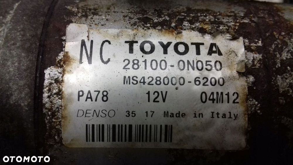 ROZRUSZNIK 281000N050 TOYOTA YARIS II 1.4 D4D - 5