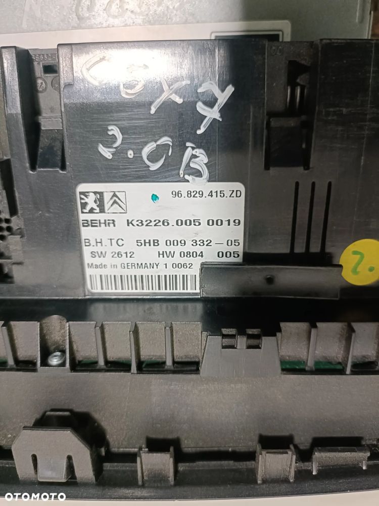 CITROEN C5 X7 08-17 r. radioodtwarzacz RADIO 9664513277  ** - 3