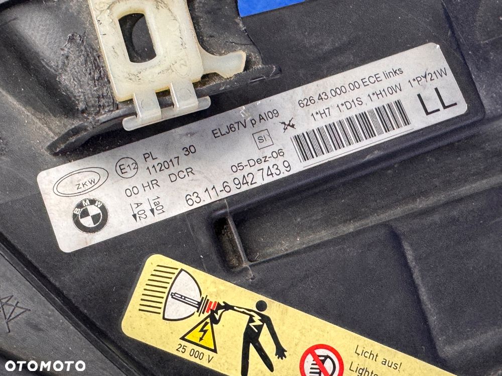 LEWY BI XENON DYNAMIC BMW E90 E91 EUROPA - 6