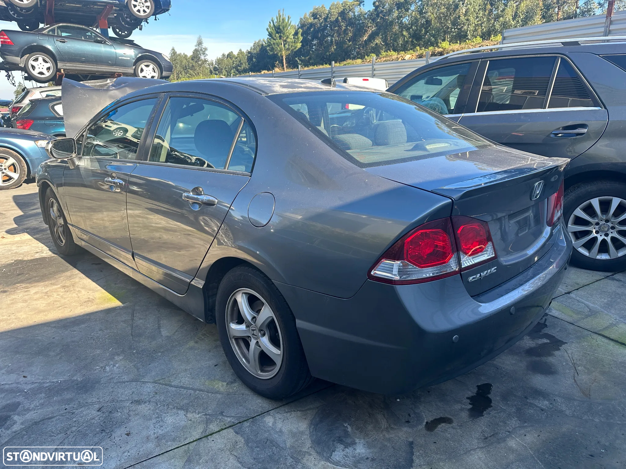 HONDA CIVIC IMA DSI I-i-VTEC HIBRYD DE 2009 PARA PEÇAS - 3