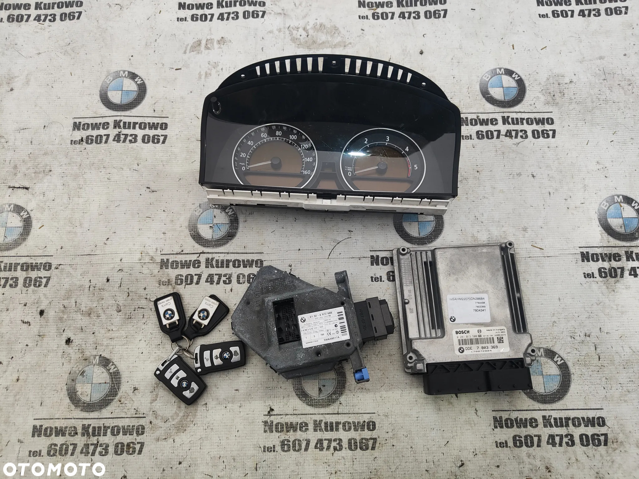 BMW E65 E66 LCI Lifting 3.0d 231KM Sterownik Silnika Zestaw Startowy 7803369 - 2