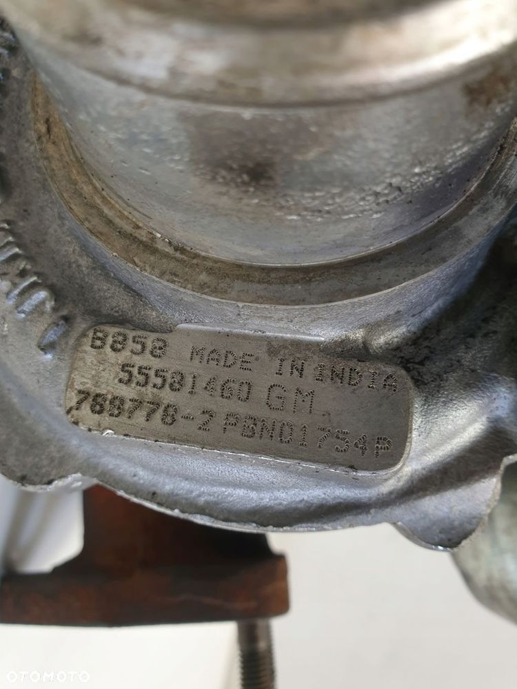 TURBOSPRĘŻARKA Opel Insignia 2.0 CDTI _ 55581460 - 4