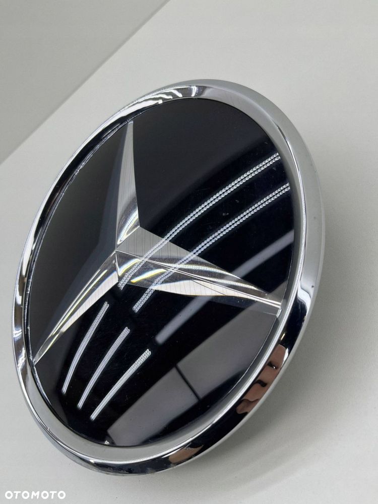 MERCEDES W253 W213 EMBLEMAT ZNACZEK LOGO POD RADAR PODGRZEWANY A0008880500 - 3