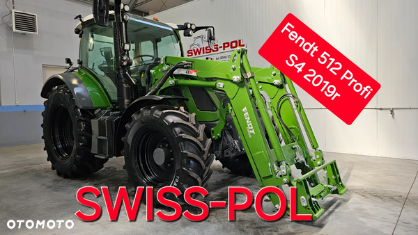 Fendt 512 Vario Profi 55km-h Tur Ładowacz