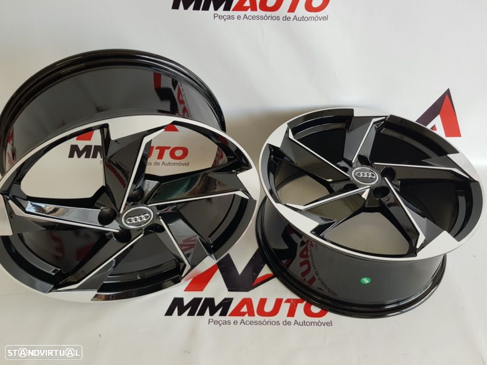 Jantes Audi A9 Preto 18 - 6