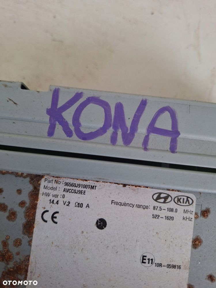 radio nawigacja hyundai kona 96560-j9100 krell navi - 2
