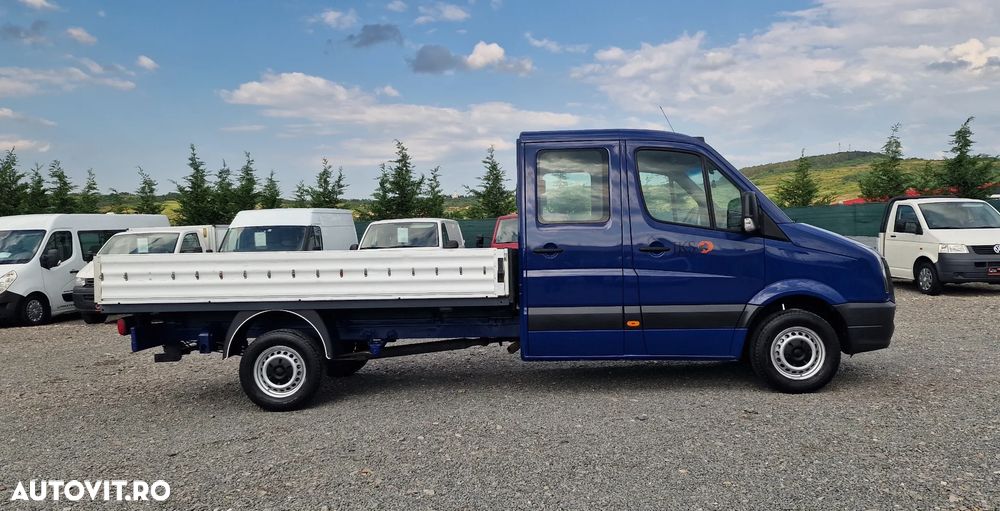 Volkswagen crafter doka maxi 3.5m, facelift, 2.0 tdi, 161 cp, manual, Euro 5, 212.132 km, cruise control,  12/2014.(serie 2015) - 10