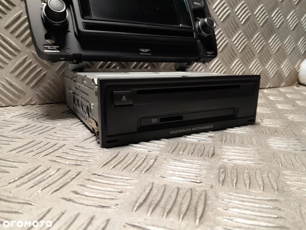 VW GOLF VII RADIO WYŚWIETLACZ CZYTNIK NAVIGACJI SSD 5G0035820A 5G0919605 - 8