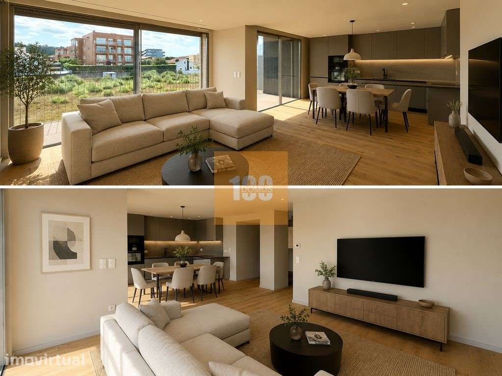 T3 duplex com terraço e vista mar - Grande imagem: 2/48