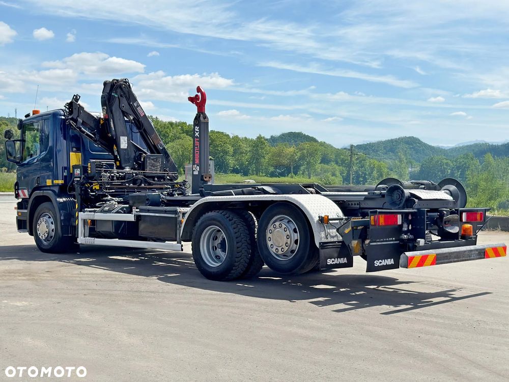 Scania P 360 * Hakowiec * HIAB 111 BS - 2 HIDUO + PILOT * STAN BDB - 7