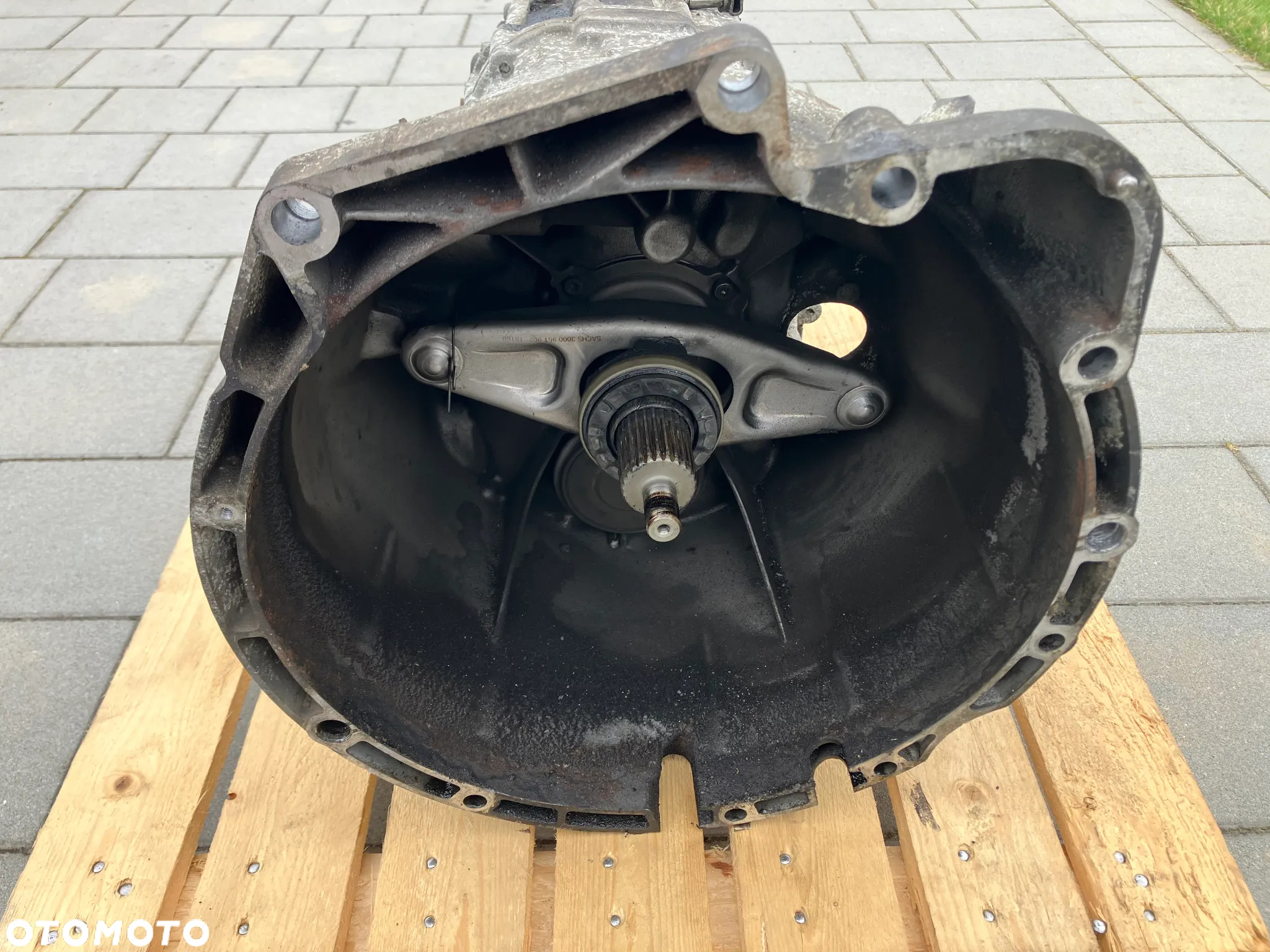 SKRZYNIA MANUAL X-DRIVE BMW E60 E61 3.0D M57 530XD 6 BIEGÓW 4X4 REDUKTOR 7522206 GS6X53DZ SWAP PATROL SKRZYNKA ROZDZIELCZA - 5