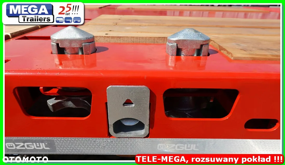 Inny TELEMEGA wysuw 4.00 m, 3 osie, ADR EX3- MEGA Trailers !!! - 40