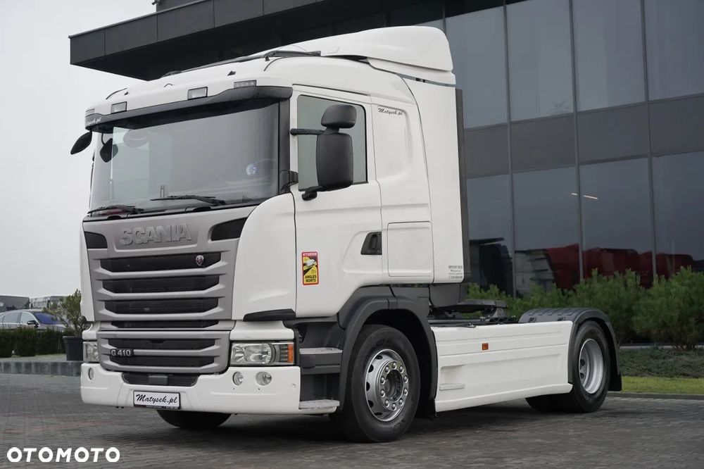 Scania G 410 / RETARDER / NISKA KABINA / SPROWADZONA / PO KONTRAKCIE SERWISOWYM - 1