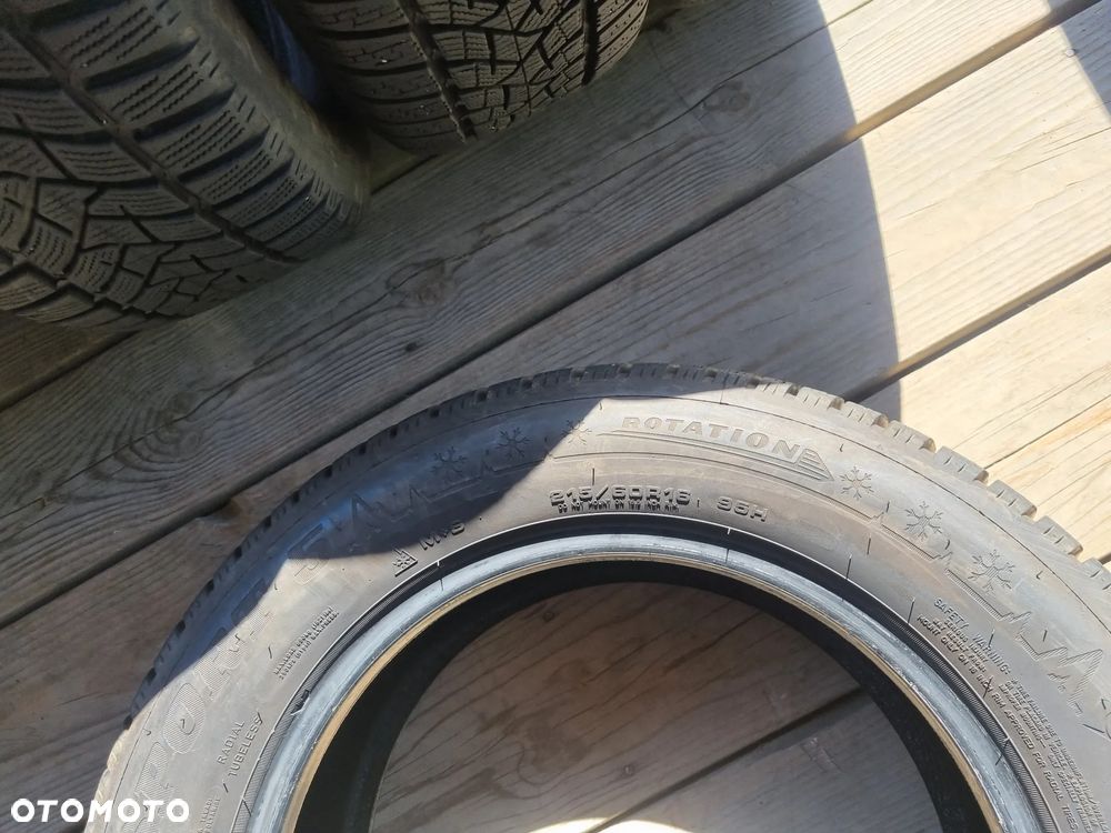 Opony Dunlop Winter Sport 5 215/60R16 95H 2018r 4x7,5mm bdb stan - 12