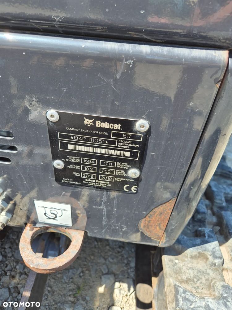 Bobcat Minikoparka gąsienicowa E17 E19 JCB 8026 CAT TAKUCHI YANMAR KUBOTA - 4