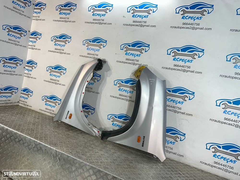 .Conjunto Guardalamas Frente Frontal Esquerdo Direito Honda CRV MK2 RD4 RD5 RD6 RD7 RD8 RD9 2001 - 2006 - 4
