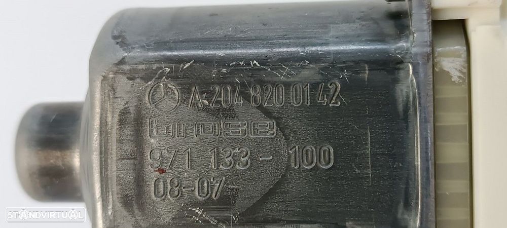 MOTOR ELEVADOR FRENTE ESQUERDO MERCEDES CLASE C (W204) FAMILIAR 220 T CDI (204.2... - 4