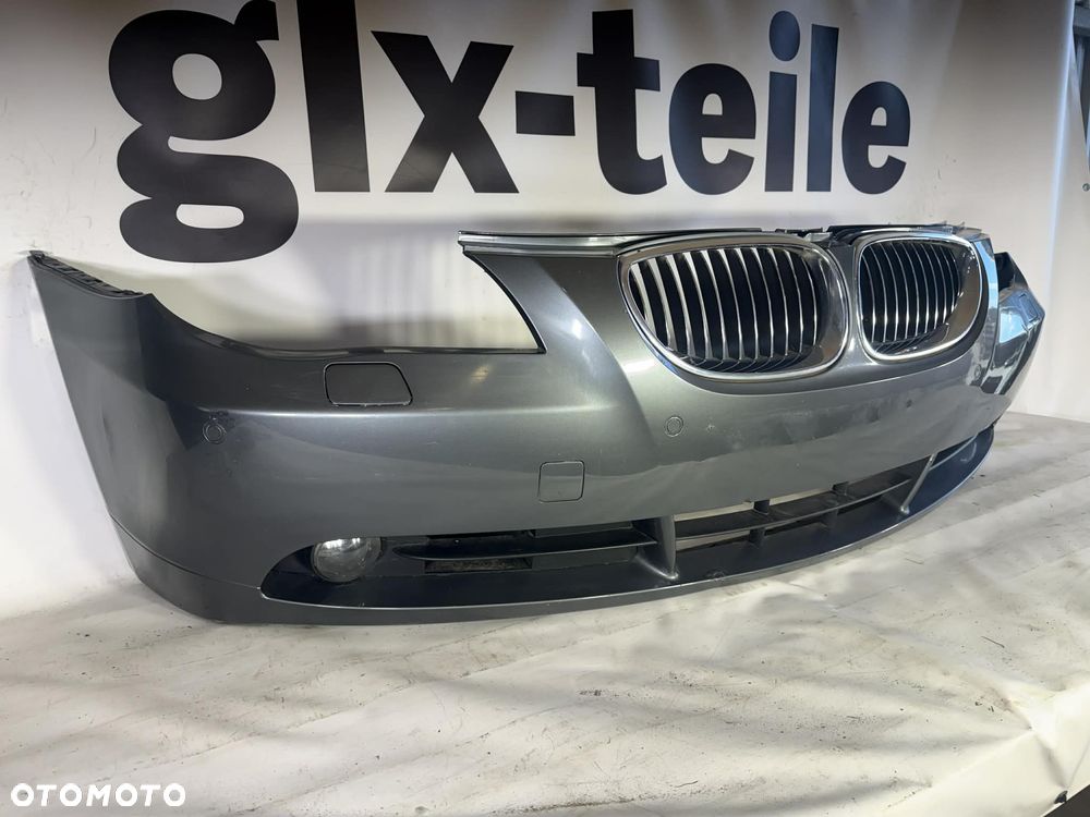 BMW 5 E60 Zderzak Przód Przedni 03-07 Sprysk. PDC 7033694 - 5