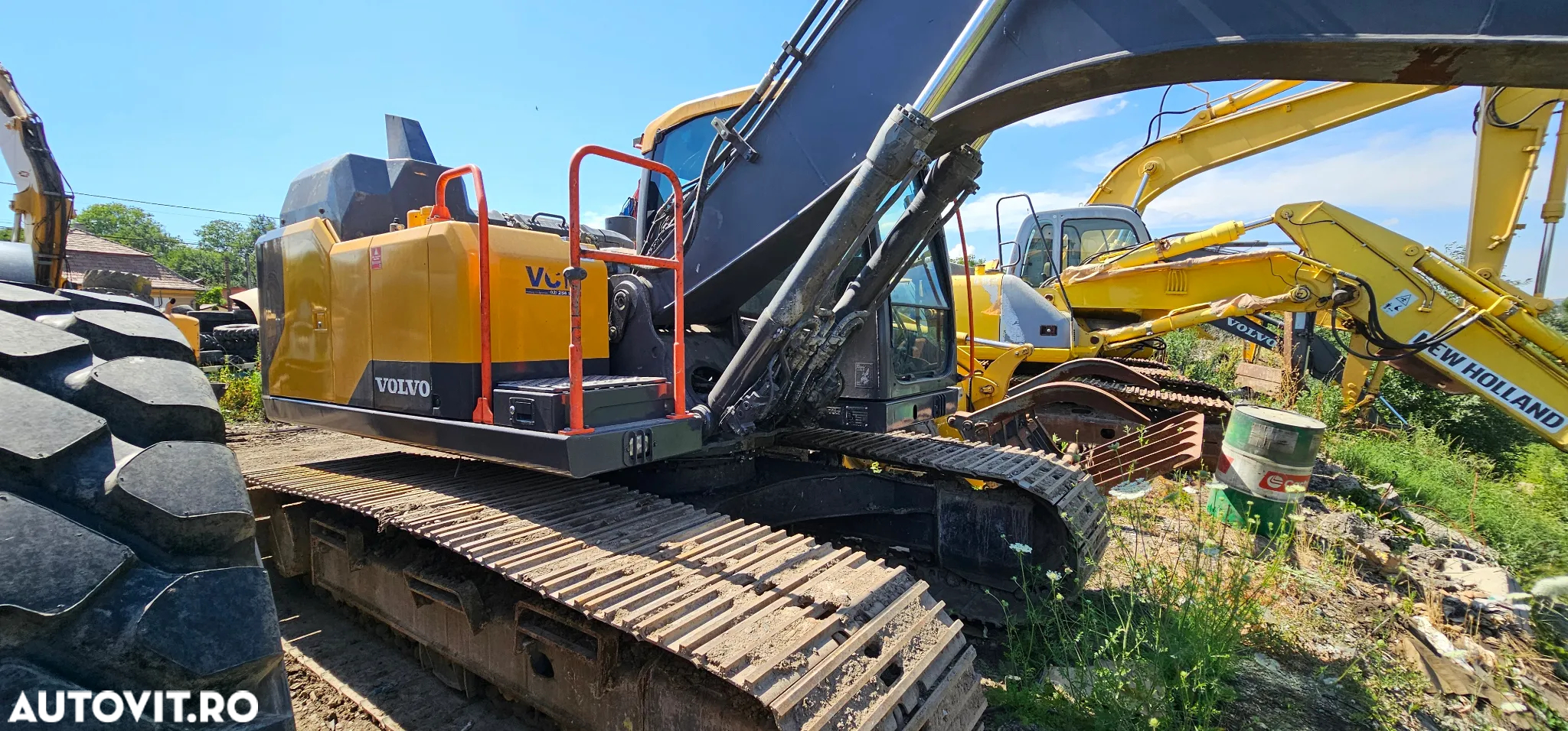 Volvo EC 160 E L Excavator pe roți - 4