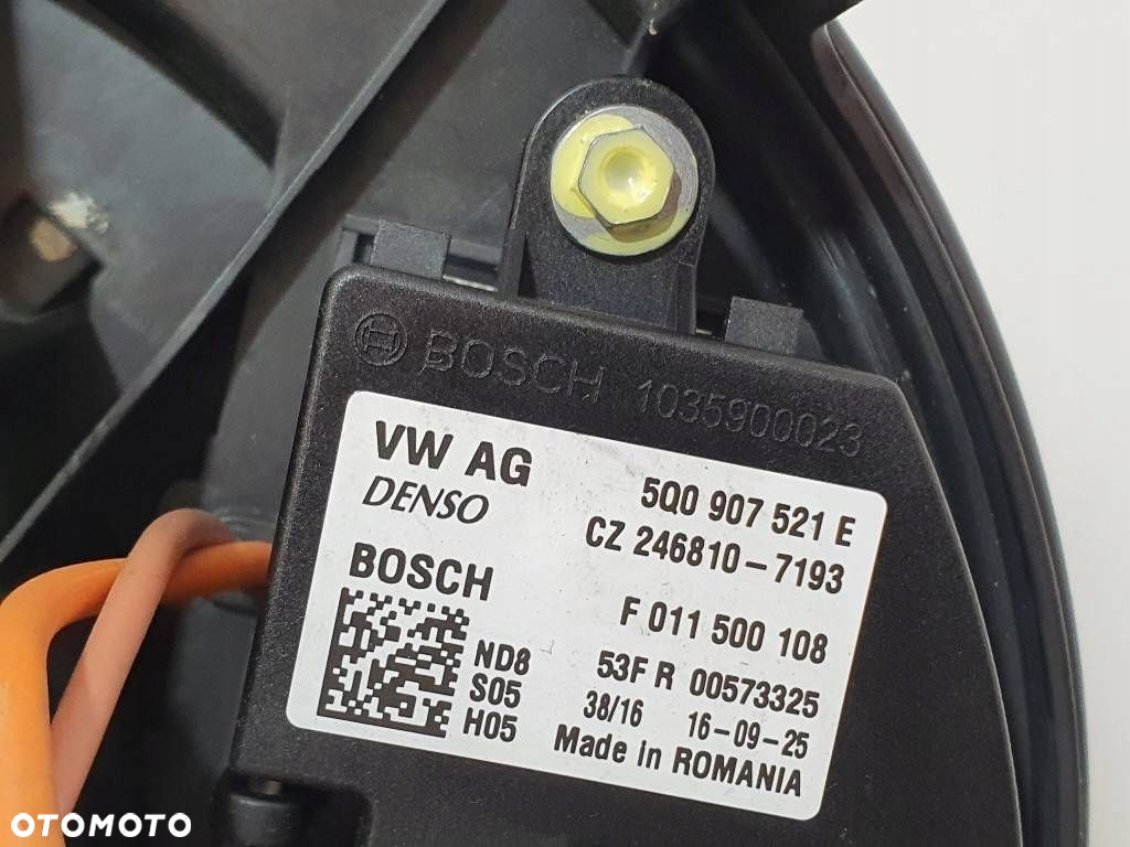 Volkswagen Golf VII 2016 Wentylator nawiewu / Dmuchawa 5Q1819021G - 7