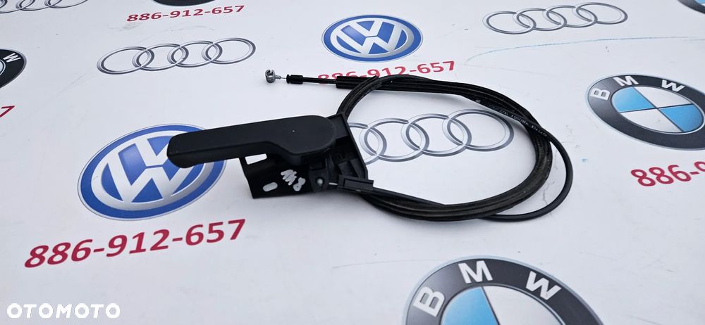 VW SCIROCCO 1K8 LIFT Linka otwierania maski silnika Cięgno Dźwignia maski  1K8823535A - 2