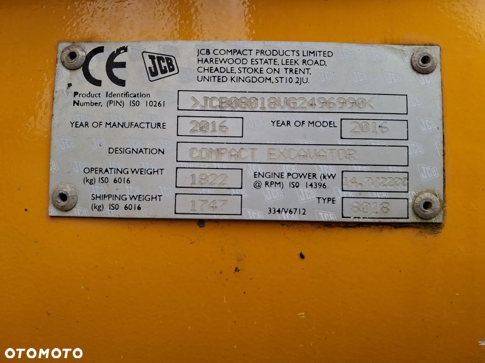 JCB 8018 CTS - 11