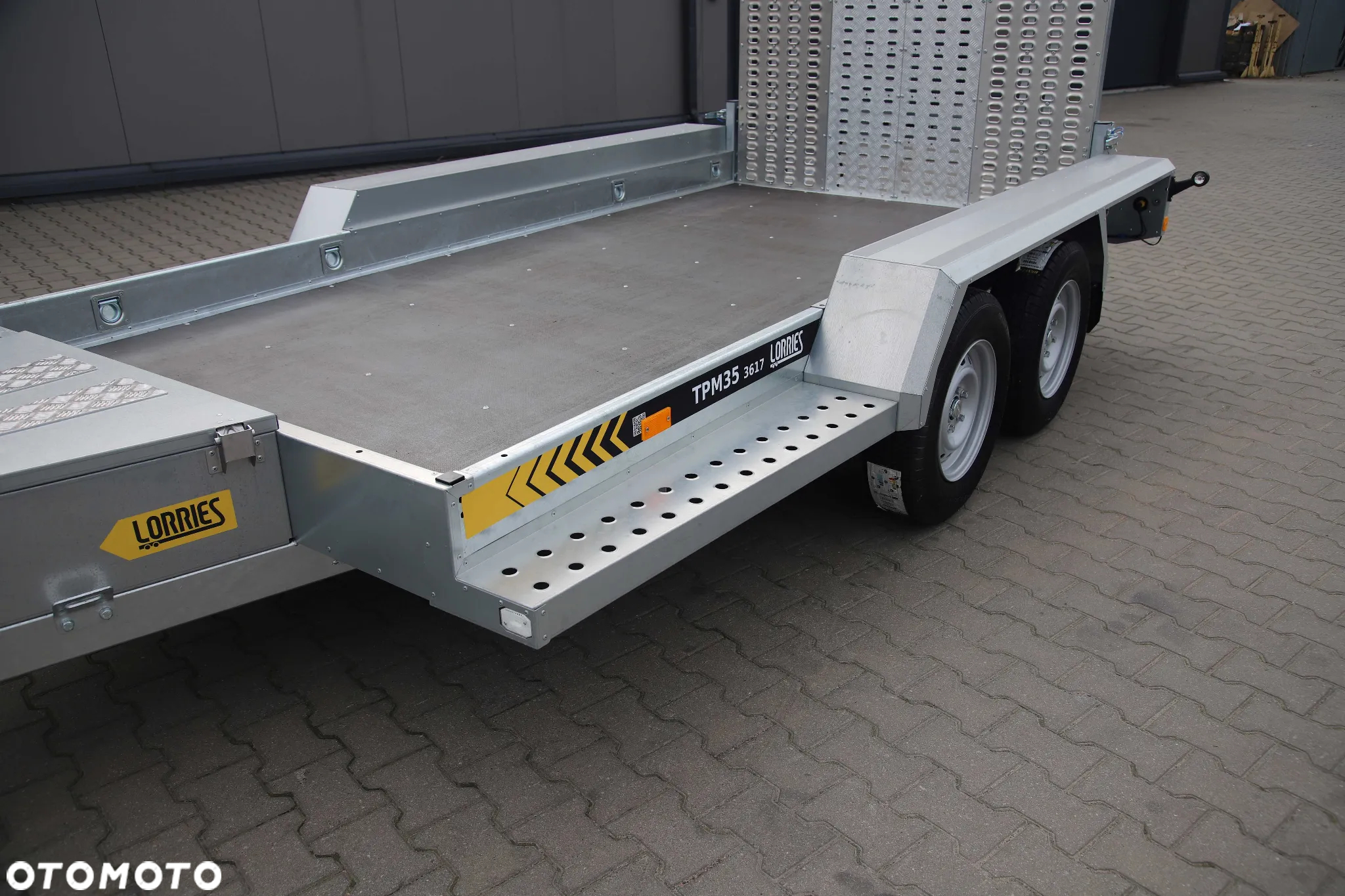 Lorries TPM35-3617 przyczepa do transportu maszyn budowlanych i minikoparek - 3