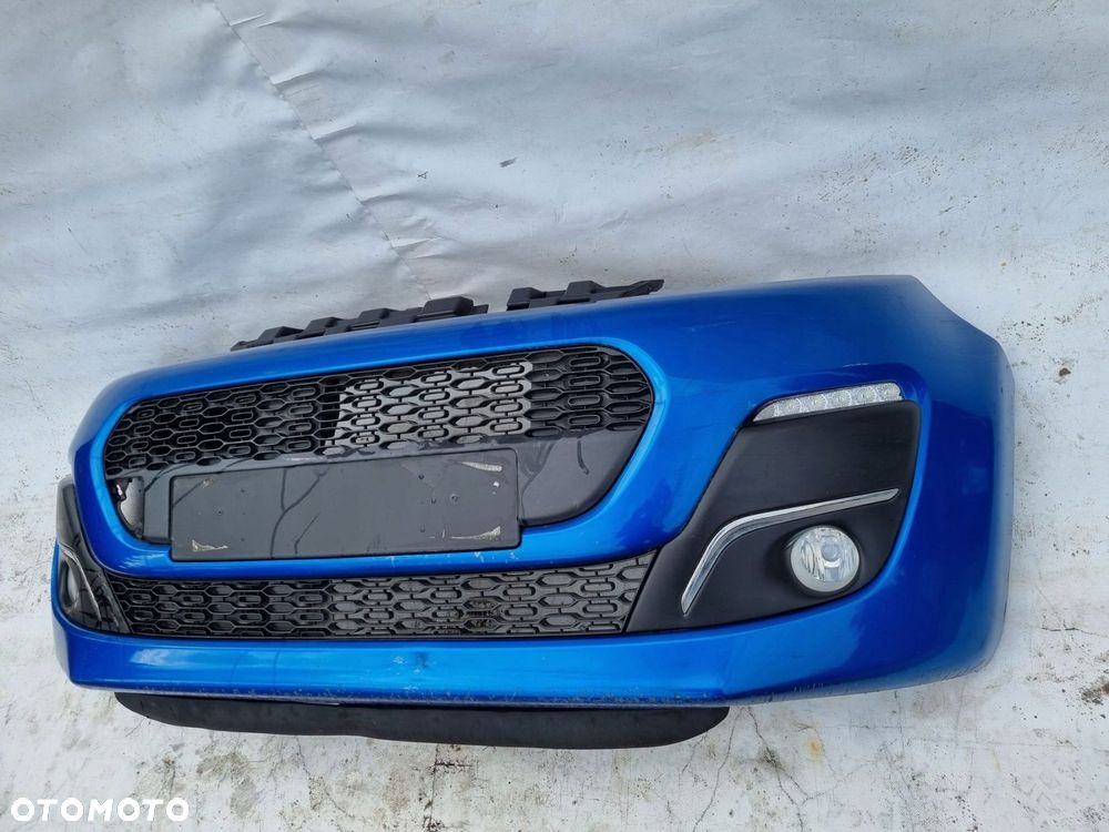 Peugeot 107 LIFT halogeny LED DRL zderzak przedni przod kompletny demontaz - 3