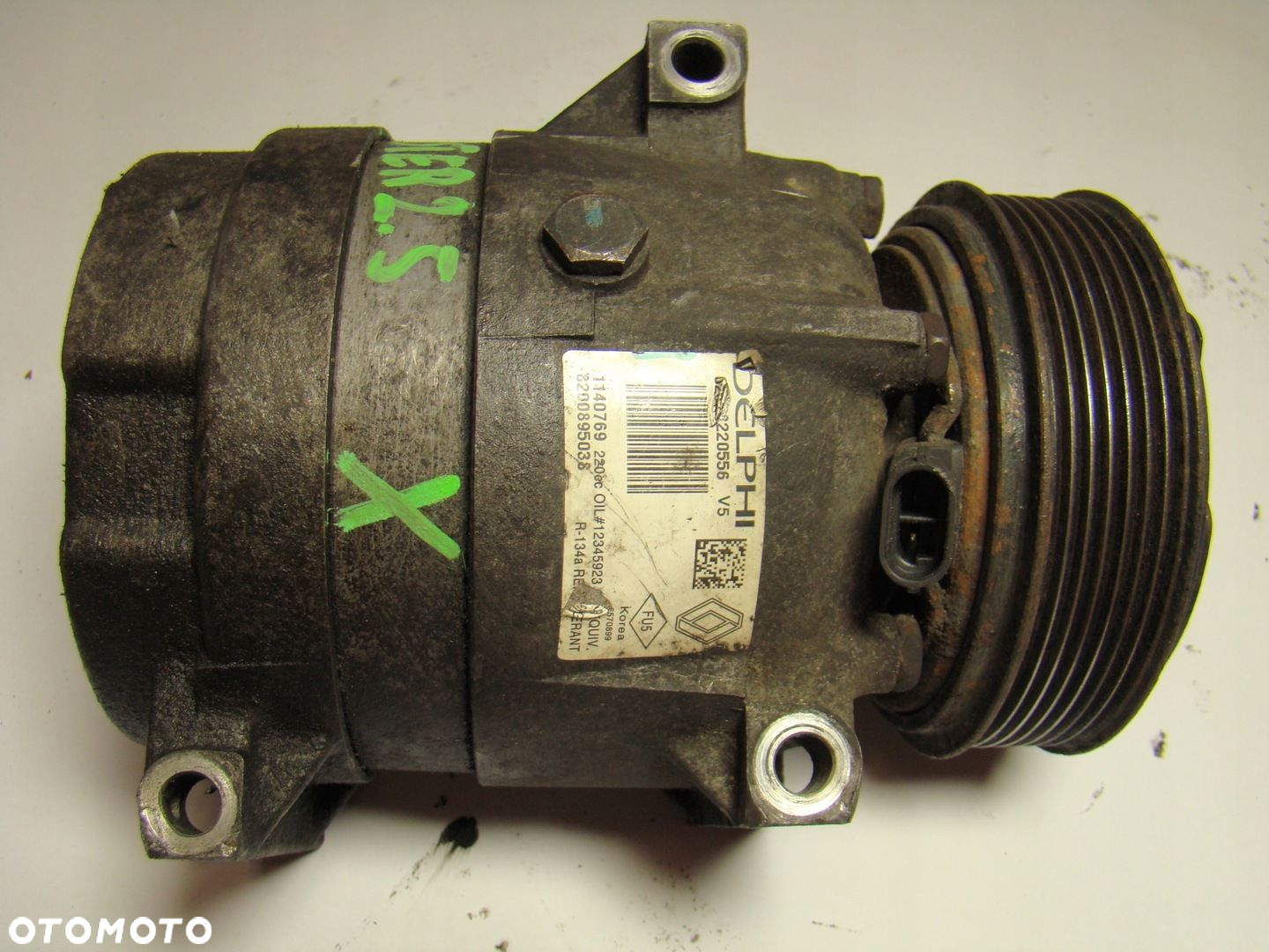 Sprężarka klimatyzacji 8200895038 Master Movano 2.5 03- Delphi uszk. - 4