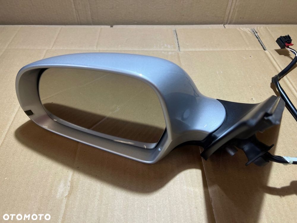 audi a4 b8 lift allroad lusterko zewnętrzne lewe 6 + 2 pin lx7w - 11