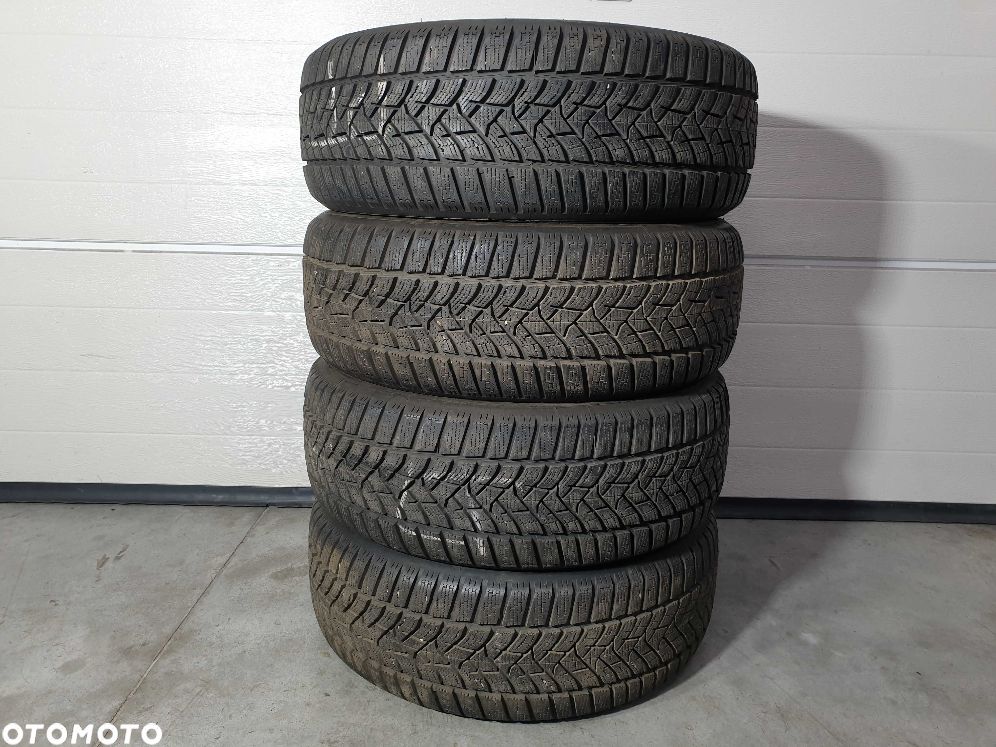 4szt. 215/55/17 98V Dunlop Winter Sport 5 8mm 2019r [ 8433 ] - 1