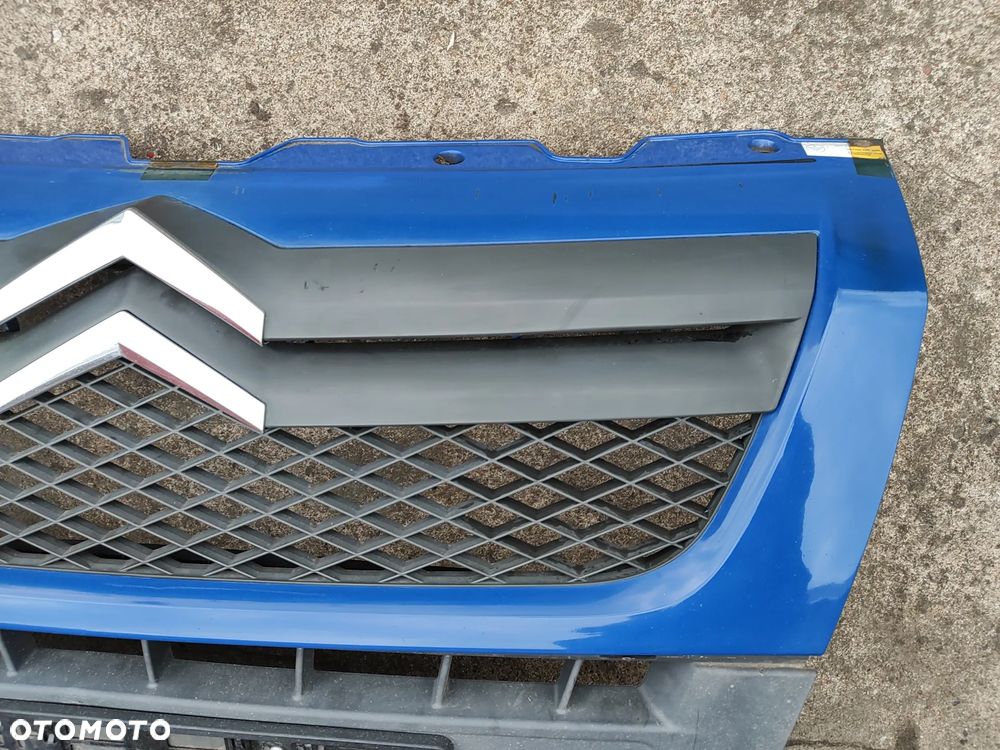 atrapa przód gril znaczek CITROEN kompletna z zderzakiem środkowym do Citroen Jumper II 06-14r - 2
