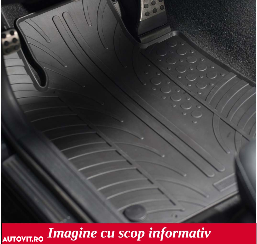 Set covorase auto din cauciuc Opel Astra G 1998-2004, Gledring, 4 buc. - 2