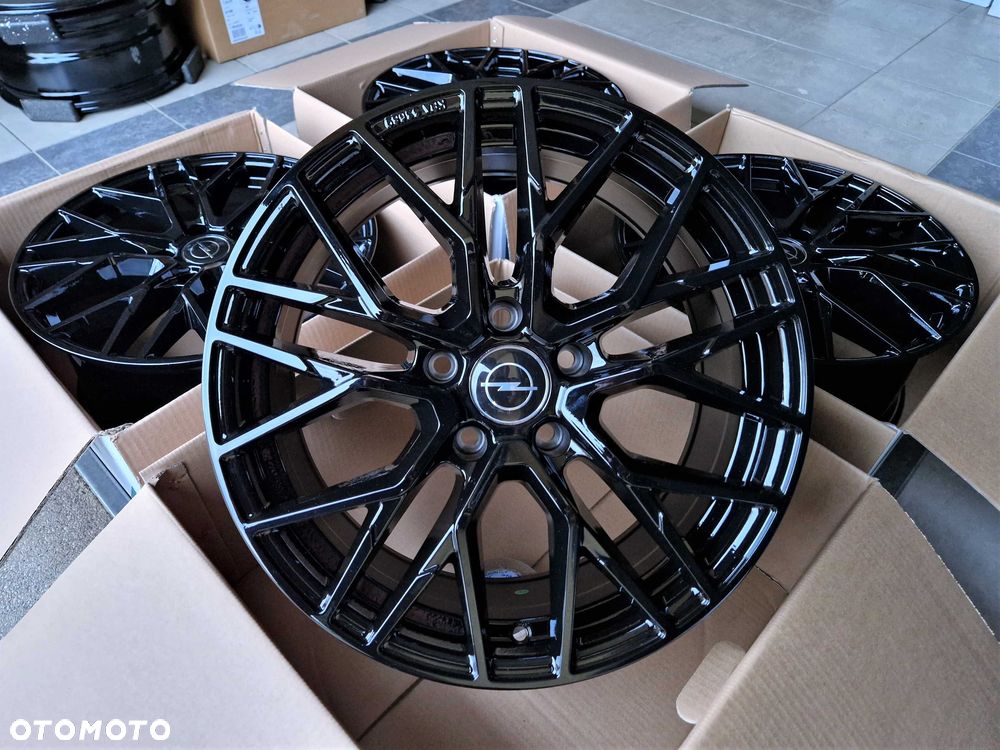 Alufelgi 17 5x120 Opel Insignia A Czarne Nowe ! 411# - 2