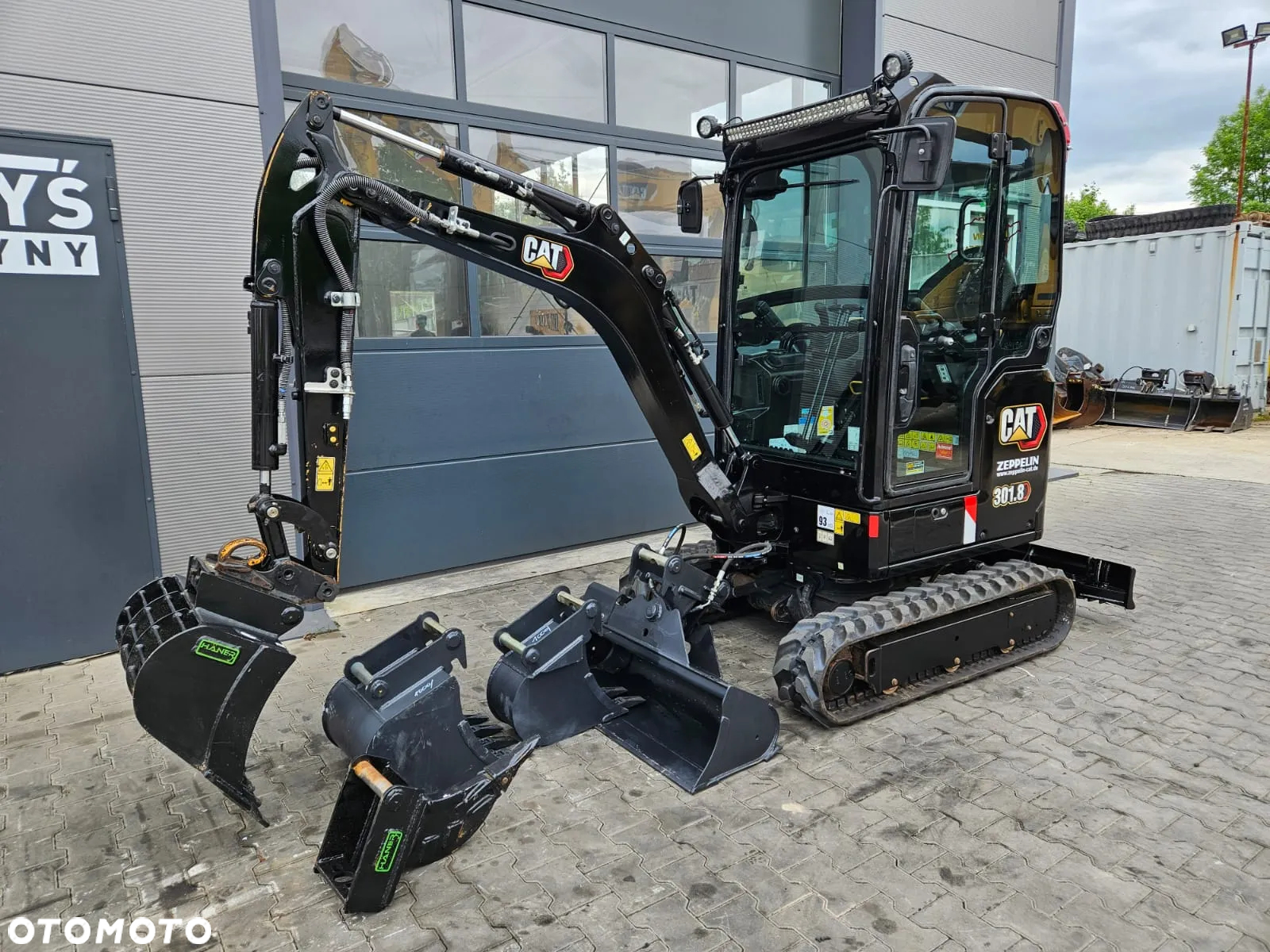 Caterpillar MINIKOPARKA CAT CATERPILLAR 301.8 CR 301 302  KLIMATYZACJA !!! 2021R - 4