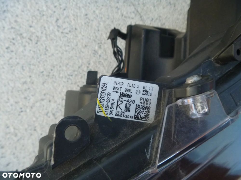 TOYOTA COROLLA E21 HB KOMBI LEWA LAMPA FULL LED ORYGINAŁ 81150-02S70 - 5