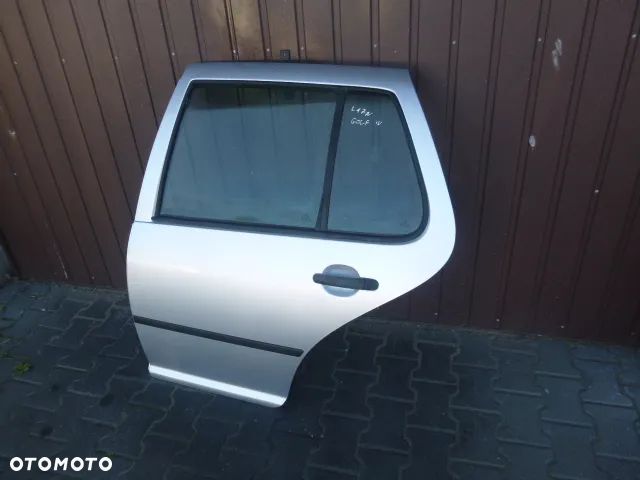 DRZWI LEWY TYŁ LEWE TYLNE VOLKSWAGEN GOLF IV HB KOMPLETNE - 5